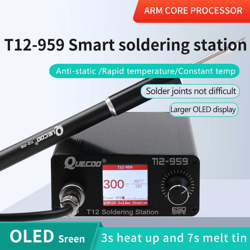 Station de soudage T12-959 V5. - Soldering Station T12 Oled avis et prix