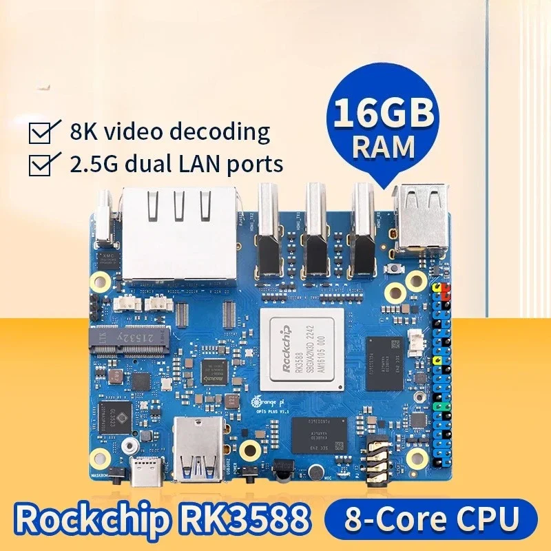 Ordinateur monocarte 16G R-AM  - Orange Pi 5 Plus 16Gb avis et prix